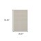 Homeroots 3 x 5 ft. Gray & Ivory Geometric Indoor & Outdoor Area Rug 389538 - alternate 9